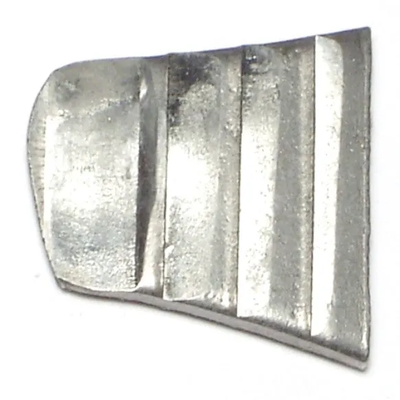 1-1/8" x 1-1/4" x 5/32" Zinc Plated Steel Wedges (15 pcs.)