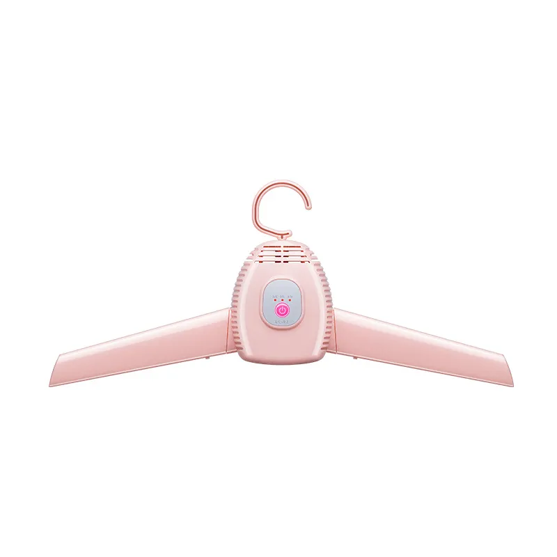 2 in 1 Electric Clothes Drying Rack Portable Dryer Hanger Folding Travel Laundry Shoes Dryer