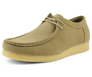 Amali Jason2 Low Top Men’s Tan Vegan Suede Sneakers