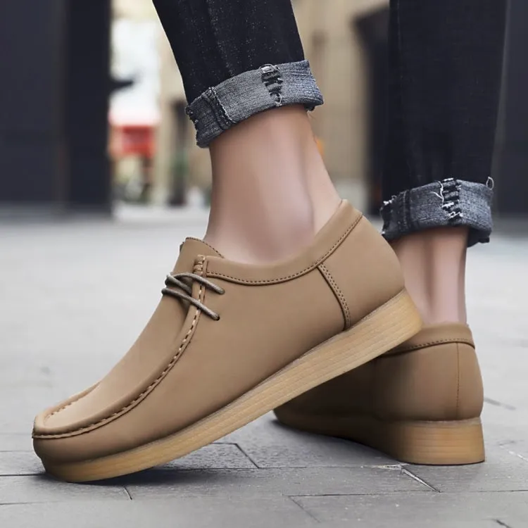 Amali Jason2 Low Top Men’s Tan Vegan Suede Sneakers