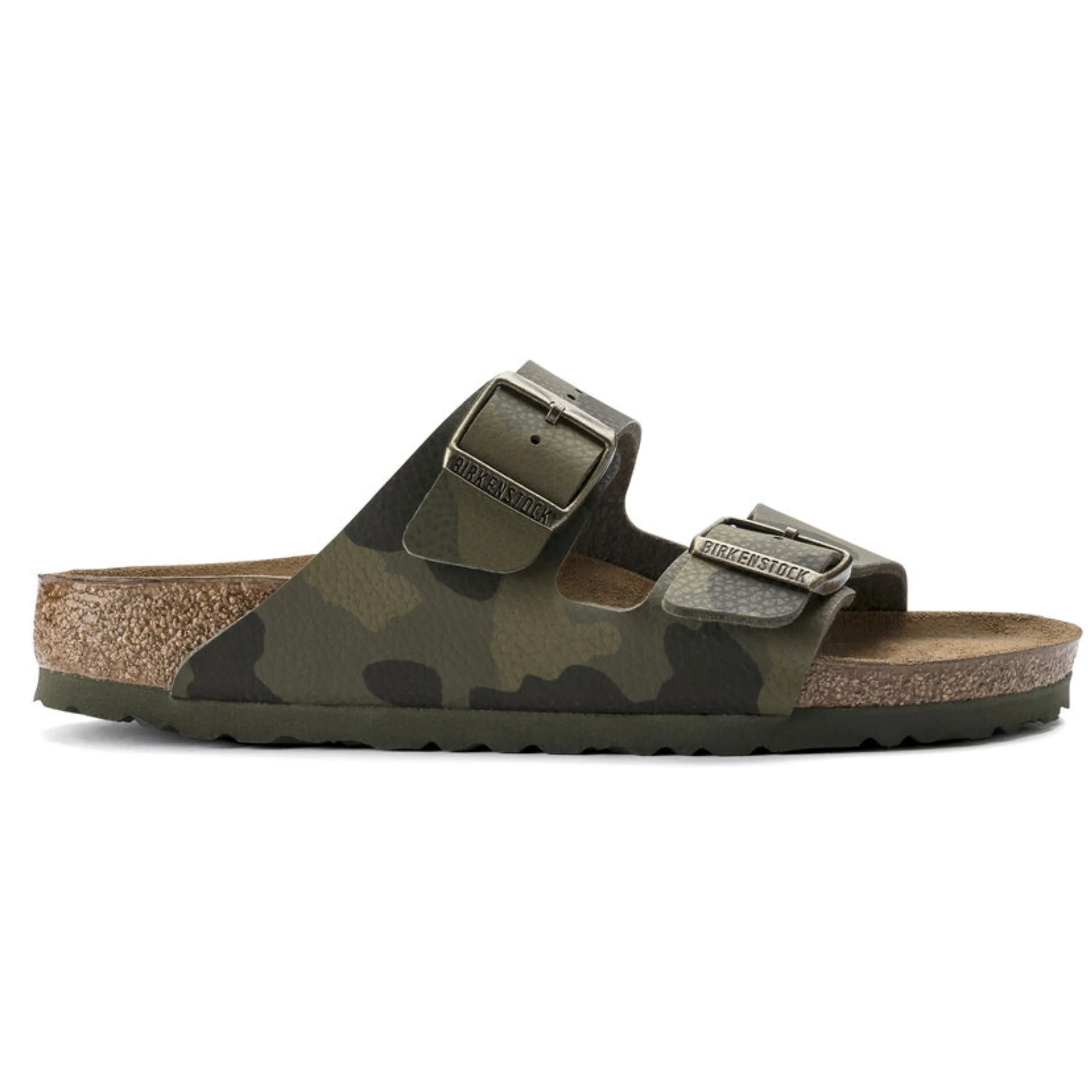 Arizona Soft Footbed Birko-Flor Sandal (Desert Soil Camo Green)