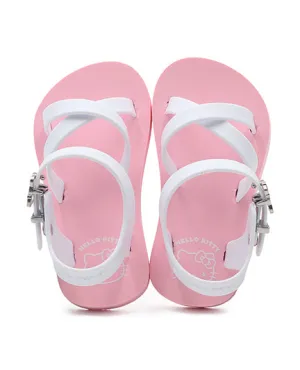 Banana Peel Slippers for Toddlers Hello Kitty Touch of Pink - Lovely Flamingo