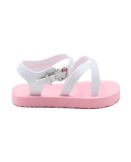 Banana Peel Slippers for Toddlers Hello Kitty Touch of Pink - Lovely Flamingo