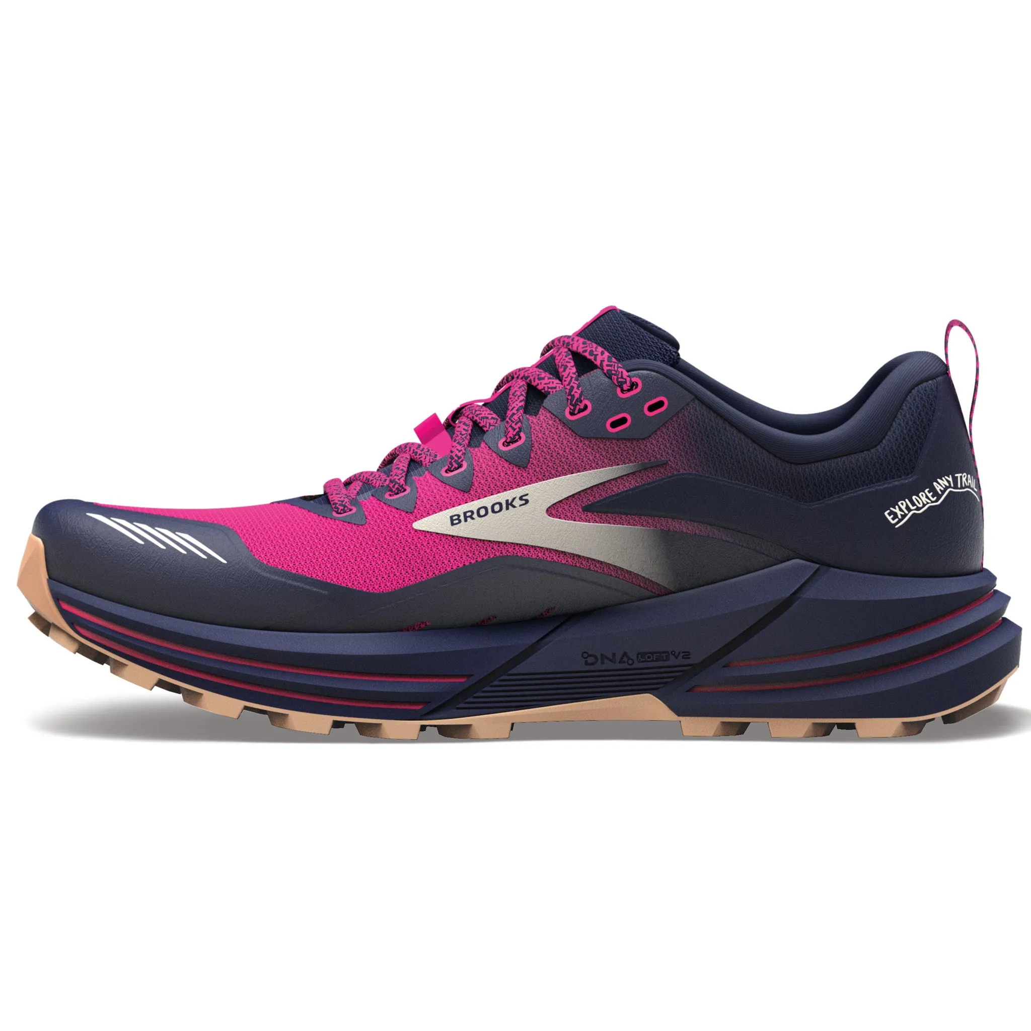 Brooks Cascadia 16 Women's Peacoat/Pink/Biscuit