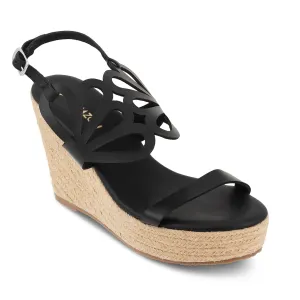 CELINE- BLACK WEDGES