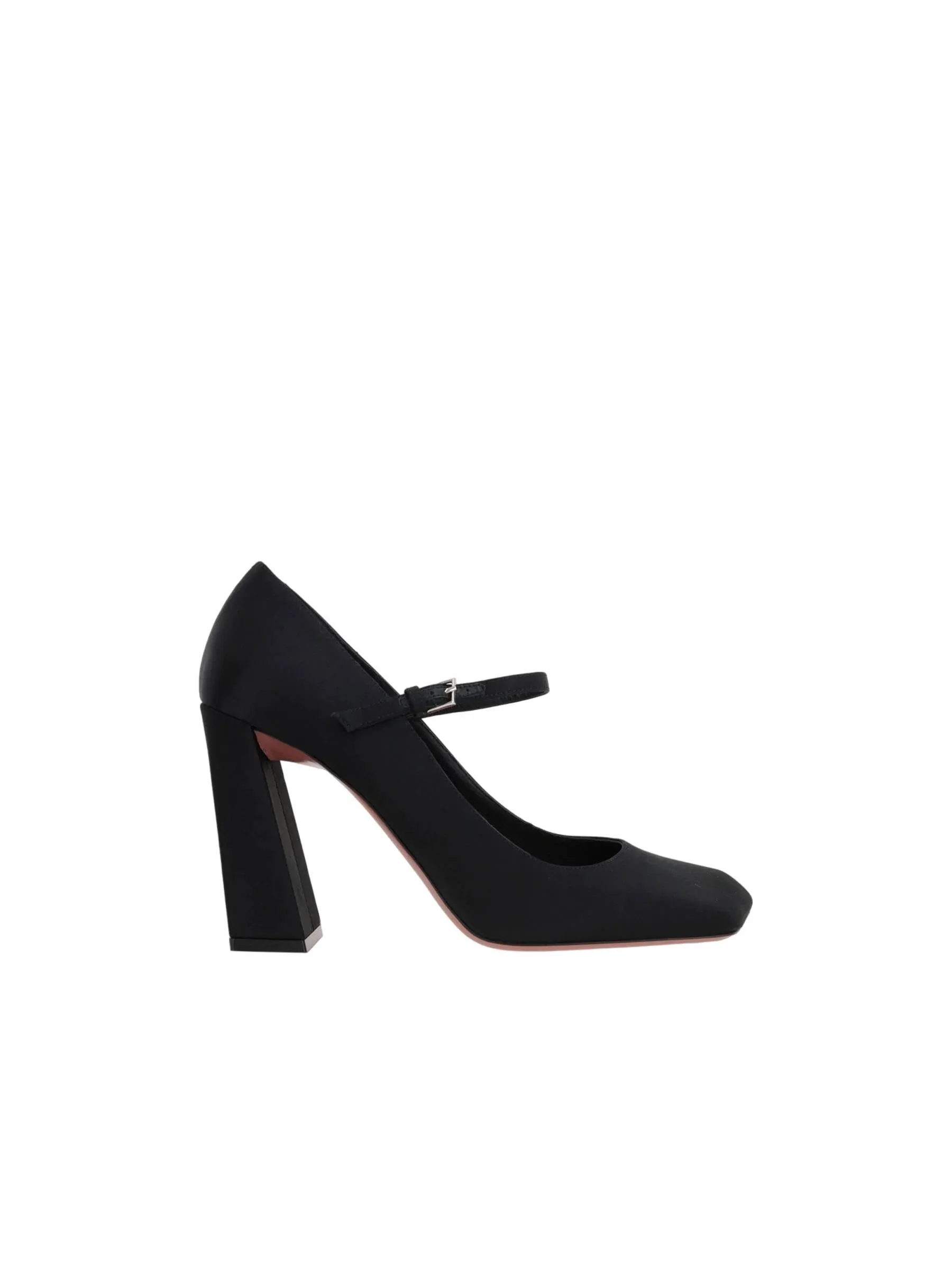 Charlotte Satin Mary-Jane Pumps
