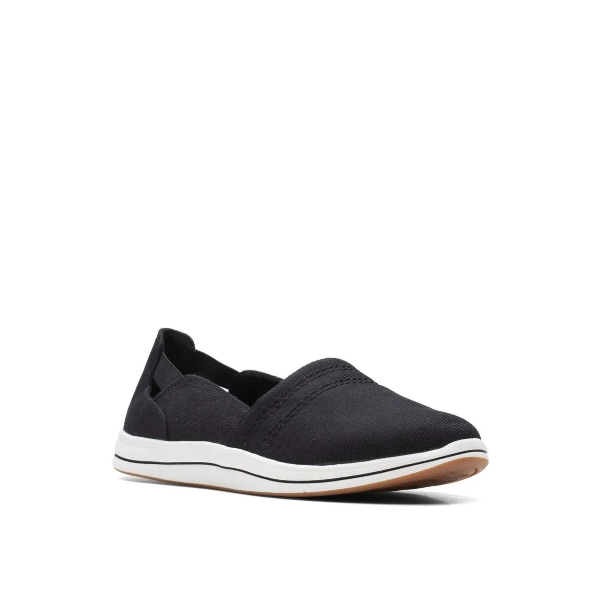 Clarks Cloudstepper Women's Breeze Step Canvas Slip-On EVA Casual Loafers