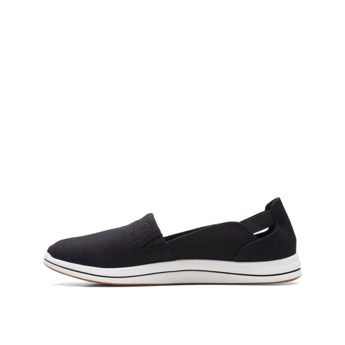 Clarks Cloudstepper Women's Breeze Step Canvas Slip-On EVA Casual Loafers