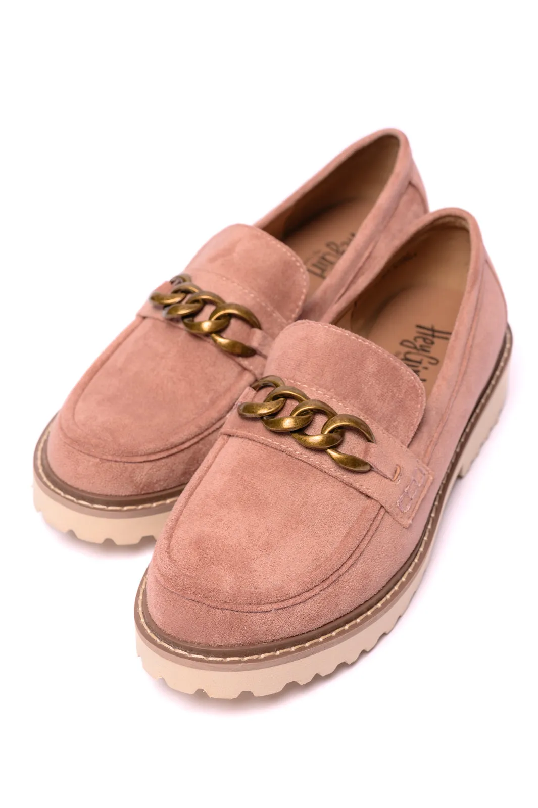 Corkys Footwear - Literally Loafers in Blush Faux Suede