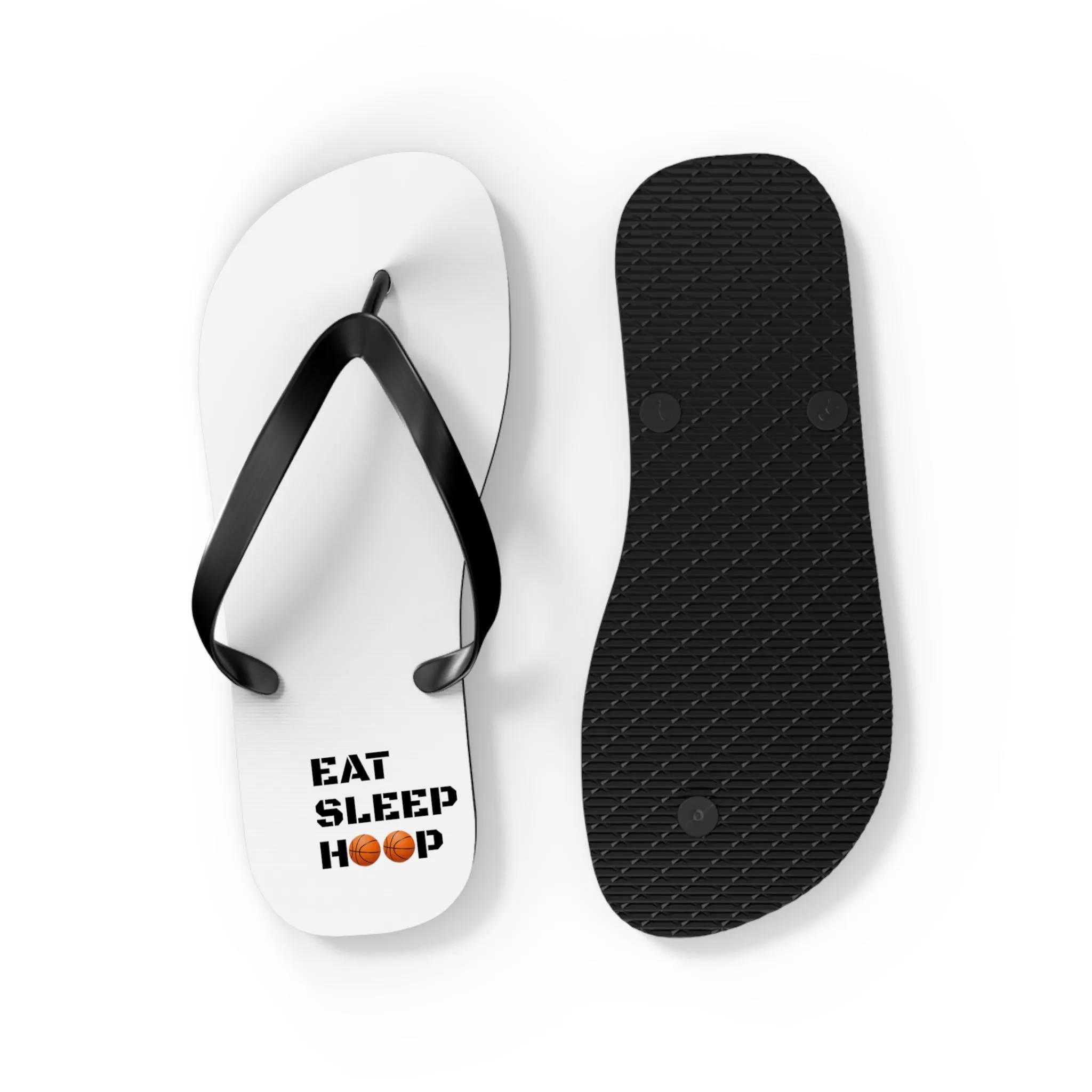 Eat Sleep Hoop Flip Flops