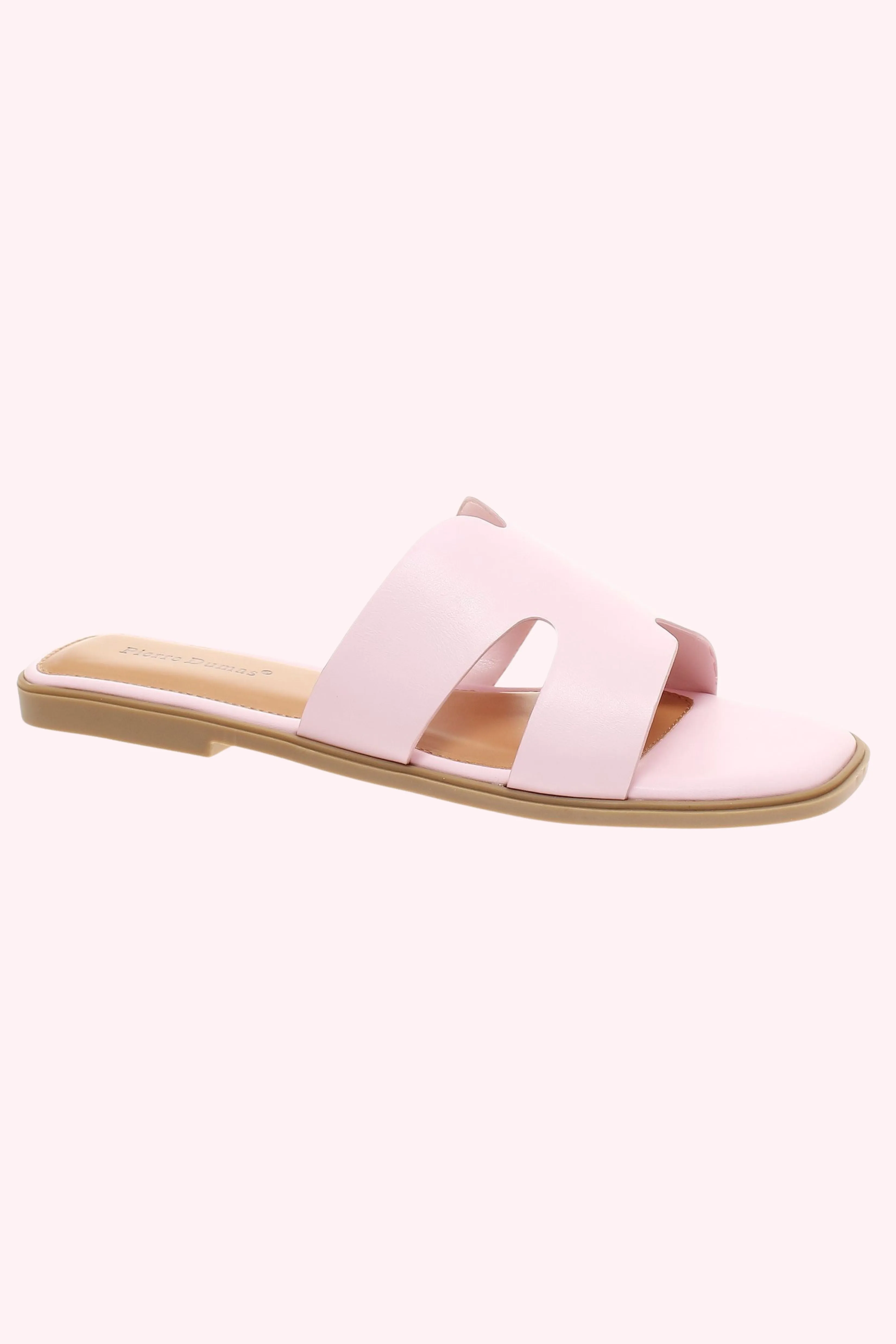 Empress Cutout Sandals - Powder Pink