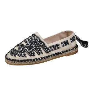 Fisherman's Shoes, Flat-soled Lazy One-step Woven Soft-soled Shoes