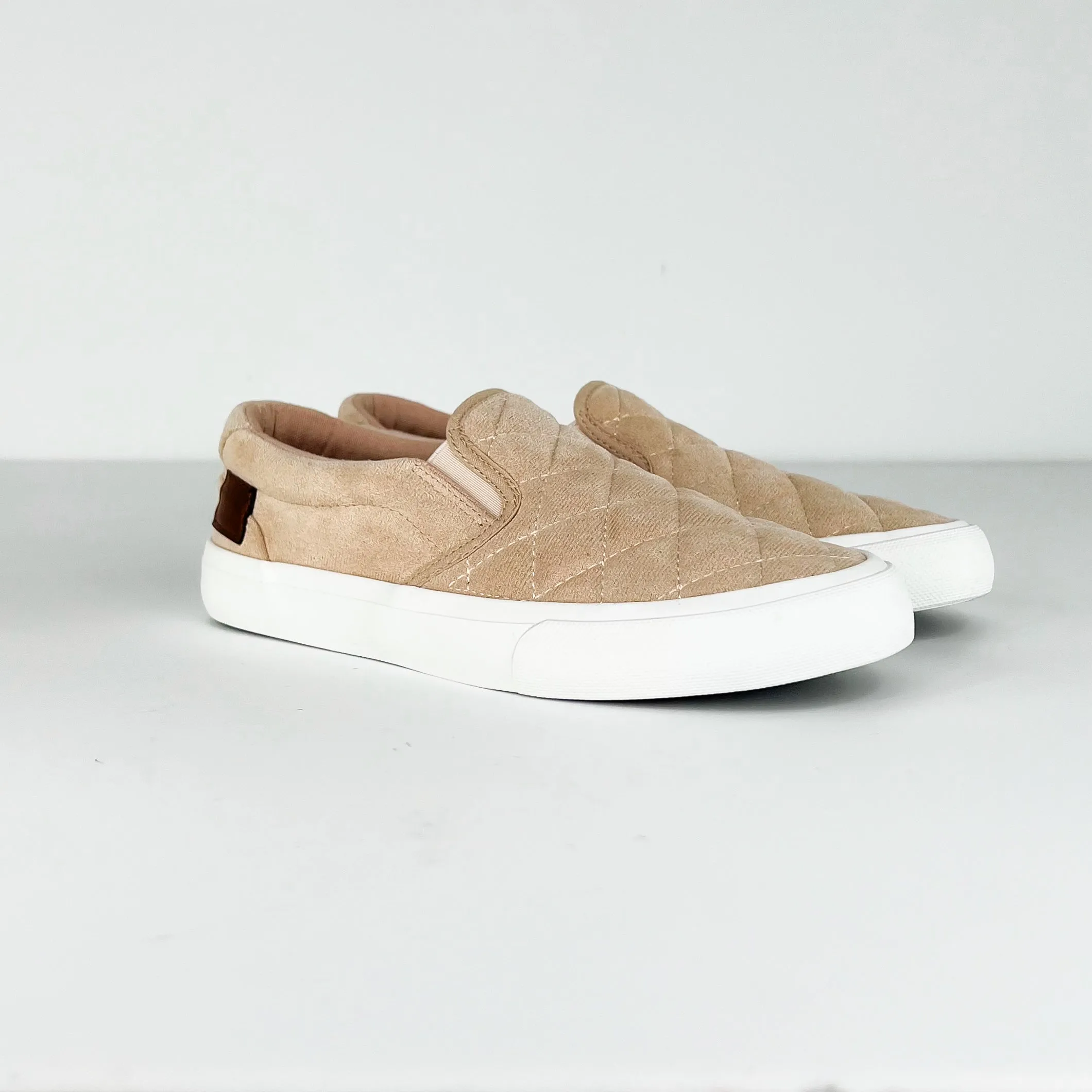 In the Groove Quilted Slip On Sneakers - 3 colors!