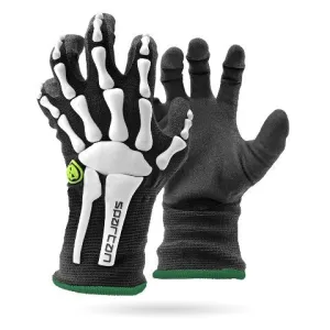 Infamous Paintball Spartan Skeleton Bones Gloves