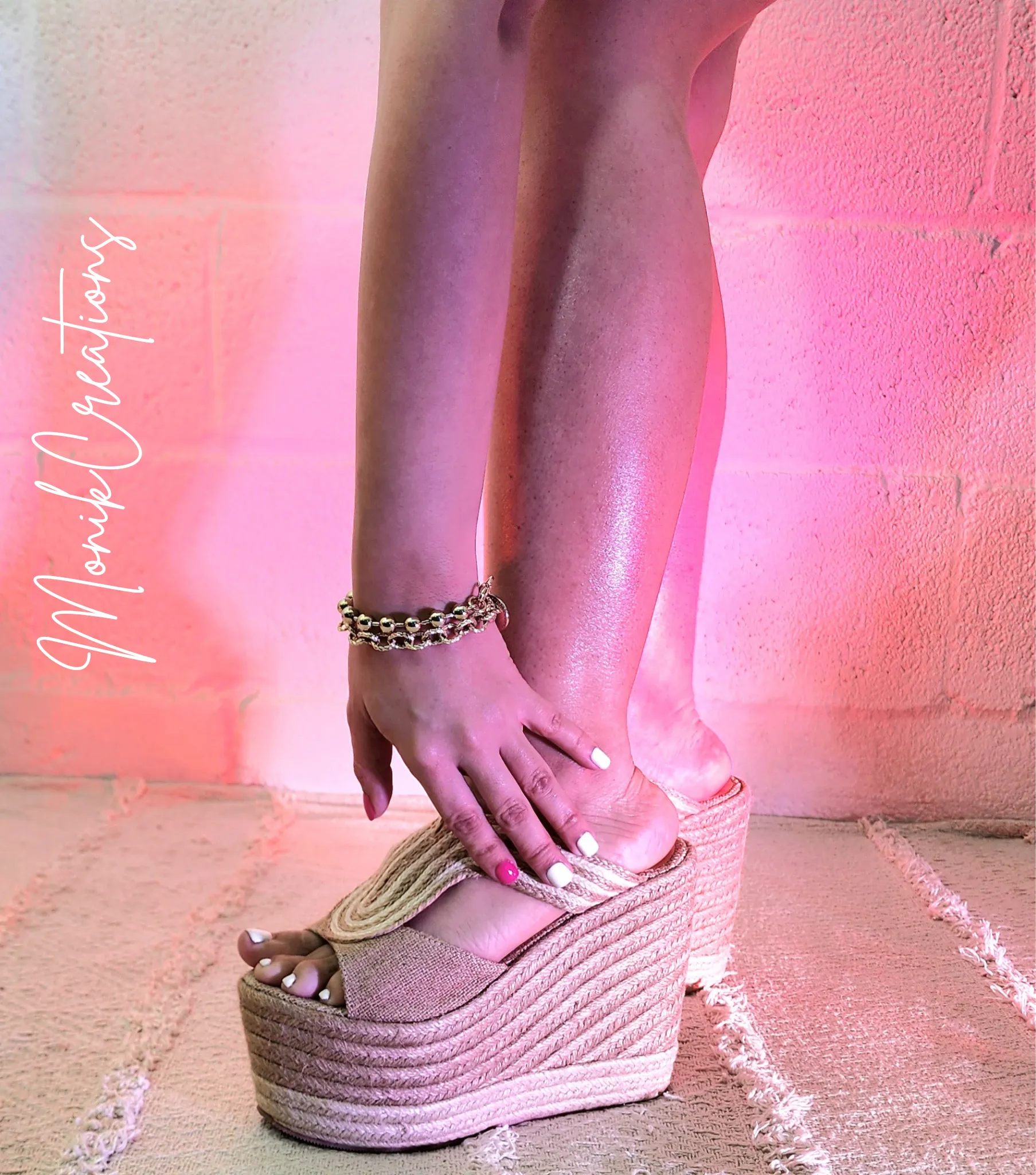 Keys Jute Platform Sandals