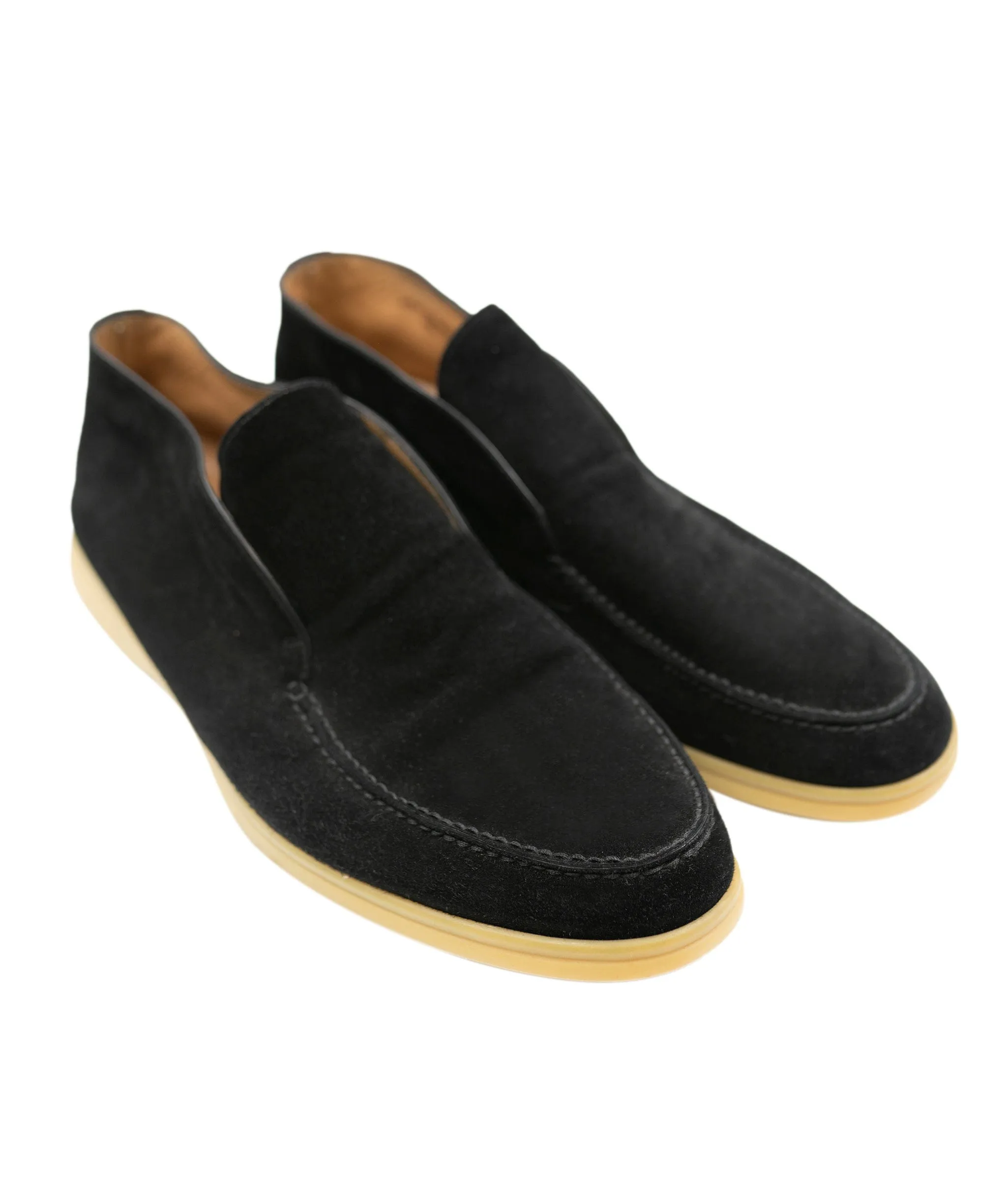 Loro Piana Men's Open Walk in Black Size 43 AGC1304
