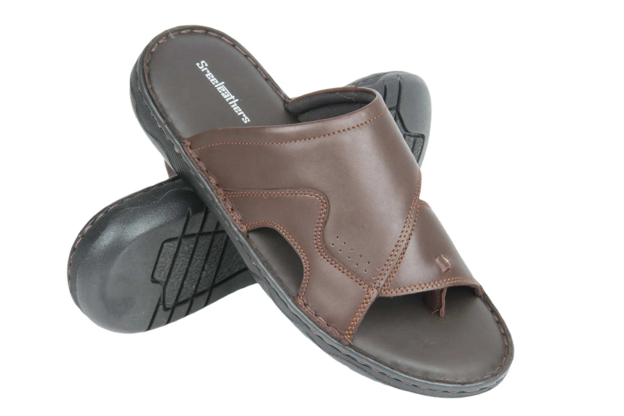 MENS LEATHER CHAPPAL 993236
