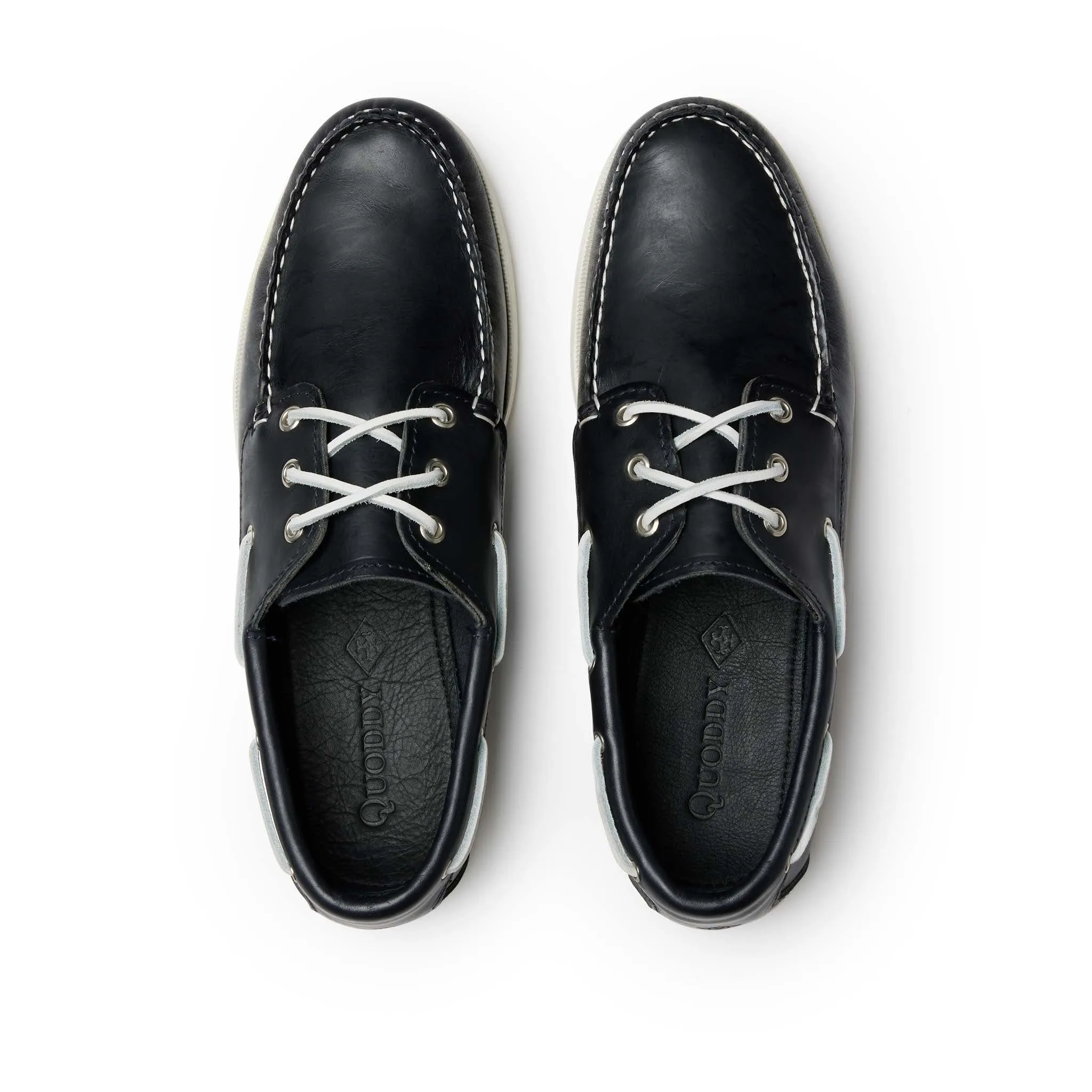 Men’s Quoddy Head Boat Shoe: Navy