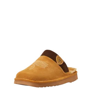 Men's Silversmith Chestnut Square Toe Slipper