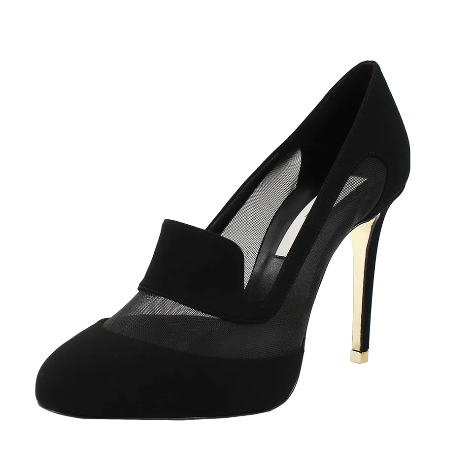 Mesh Loafer Pump