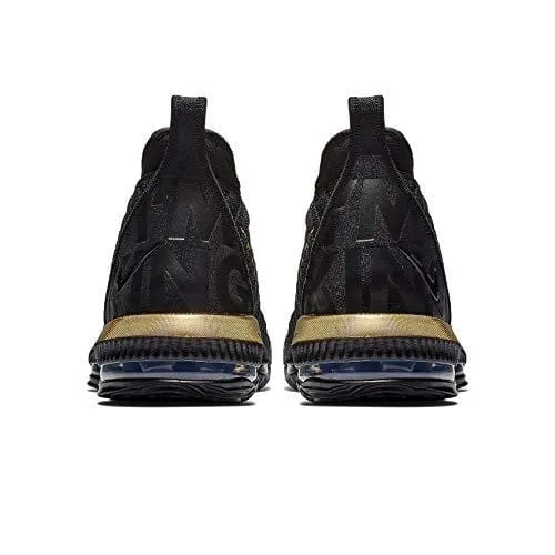 Nike Mens Lebron 16 Basketball Shoes (Black/Metallic Gold, 11 D(M) US)