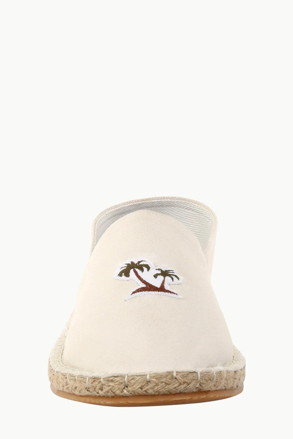 Palm Tree Embroidered Espadrilles