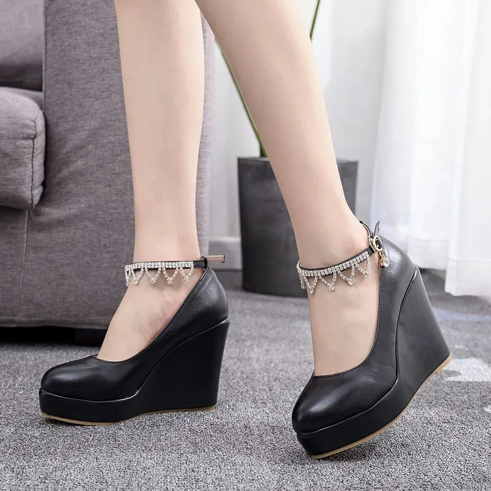 Pearly Pump High Heels