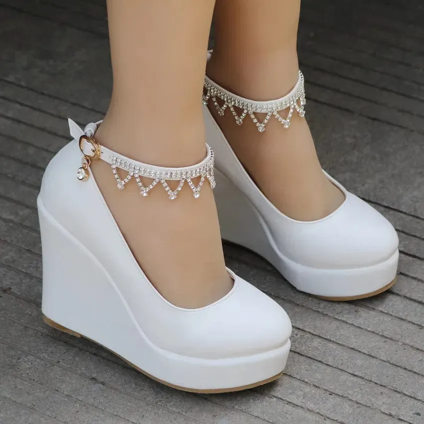 Pearly Pump High Heels