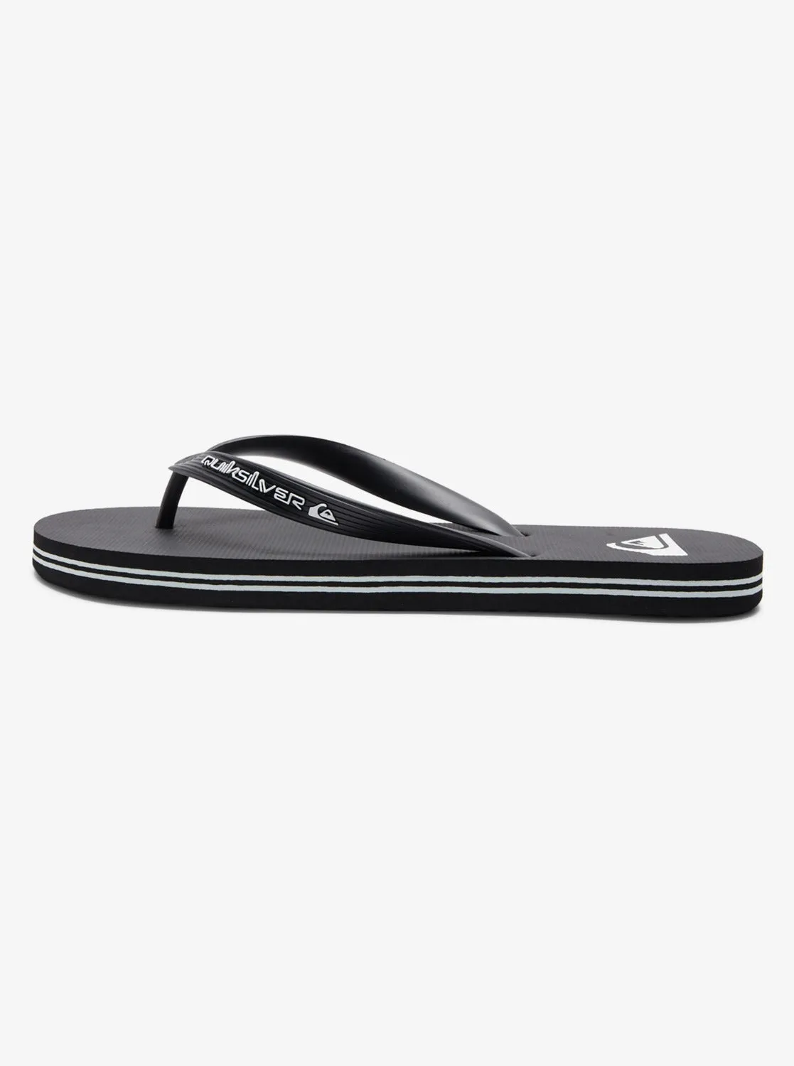 Quiksilver Men's Molokai Core Flip Flops Black AQYL101325-KVJ1