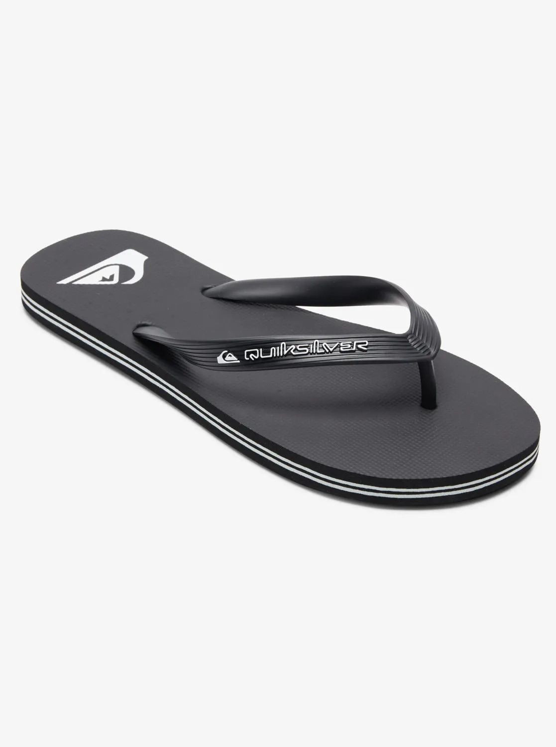 Quiksilver Men's Molokai Core Flip Flops Black AQYL101325-KVJ1