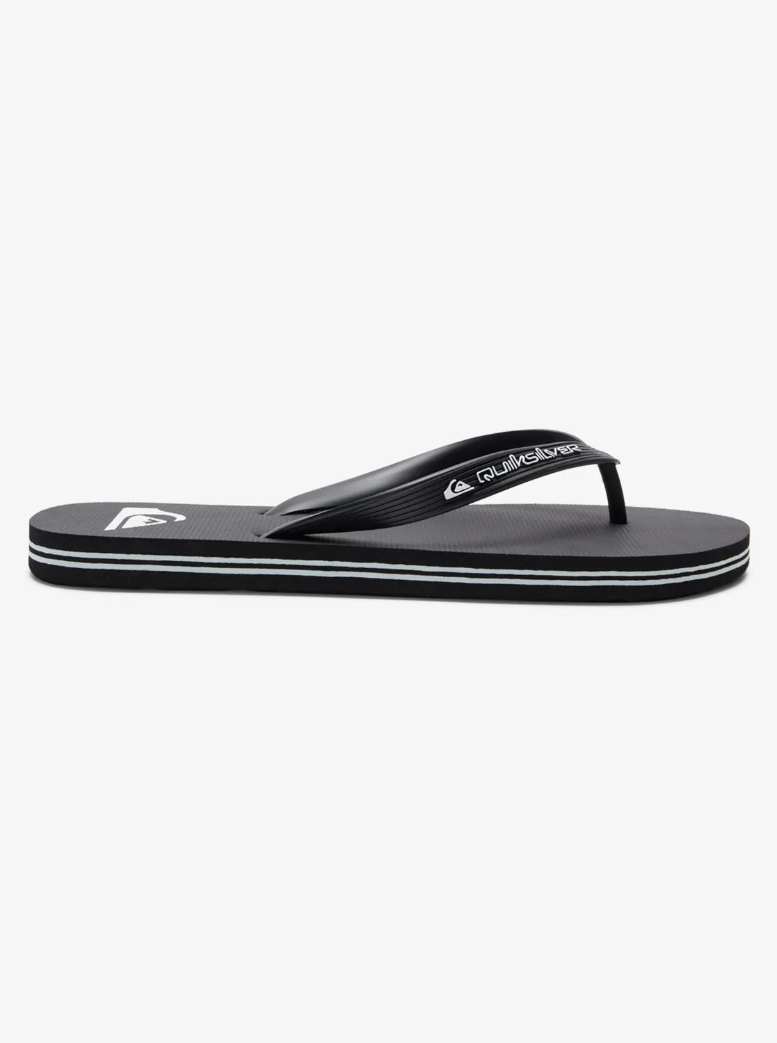 Quiksilver Men's Molokai Core Flip Flops Black AQYL101325-KVJ1