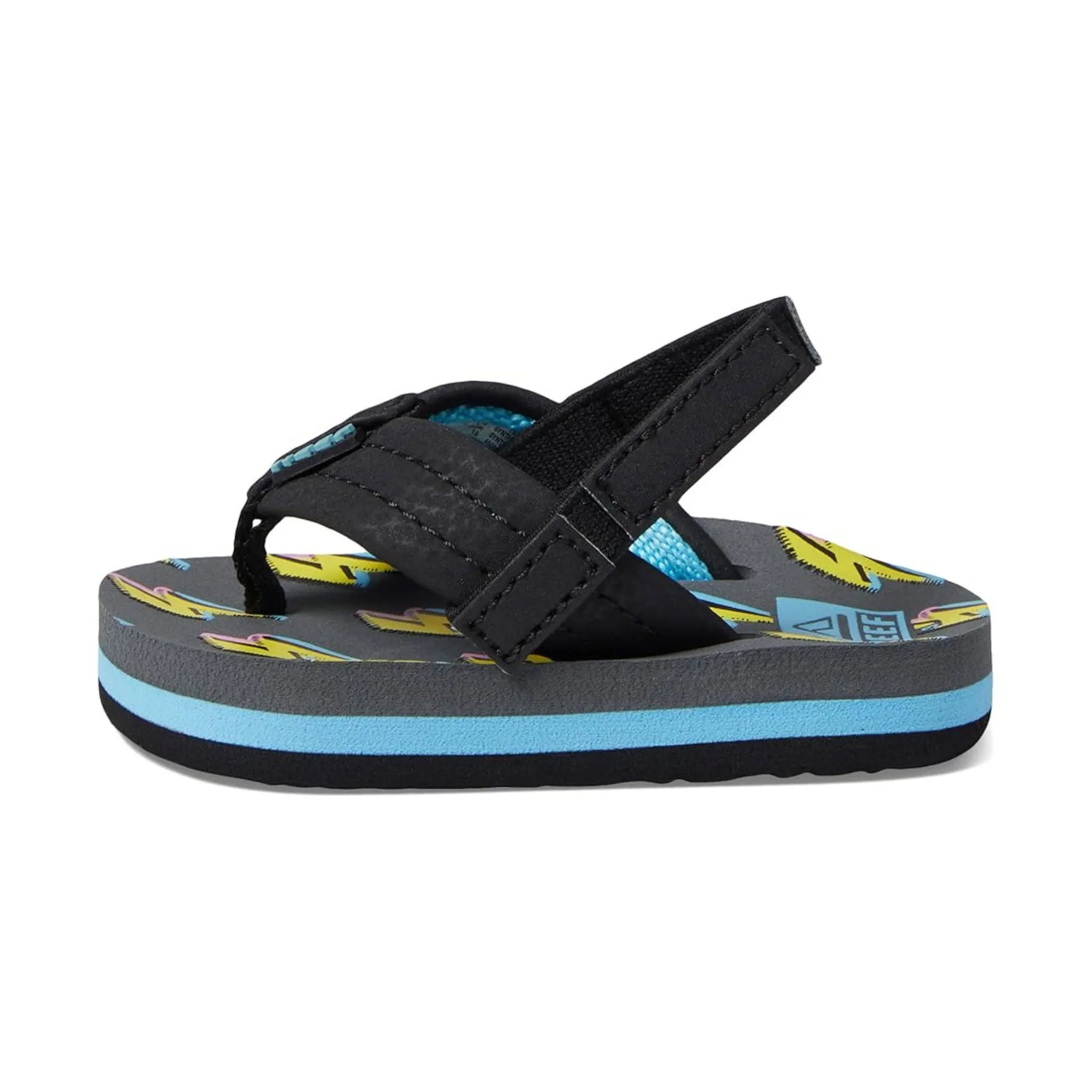 Reef Kids' Little Ahi Flip Flop - Bolt Up