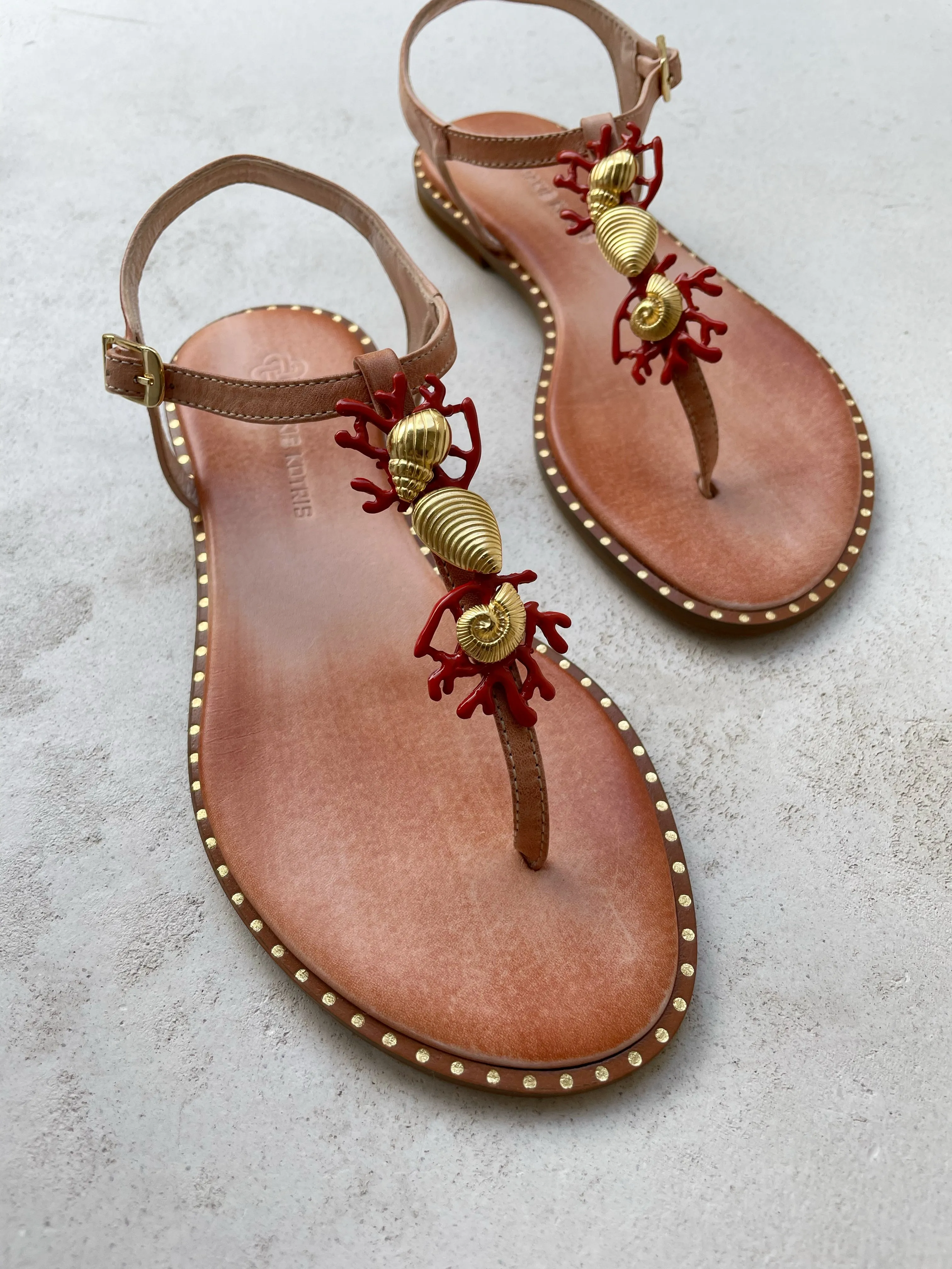 SANDALS "SEA DREAM" NATURAL