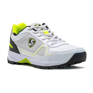 SG Scorer 6.0 Cricket Shoes (White/Black)