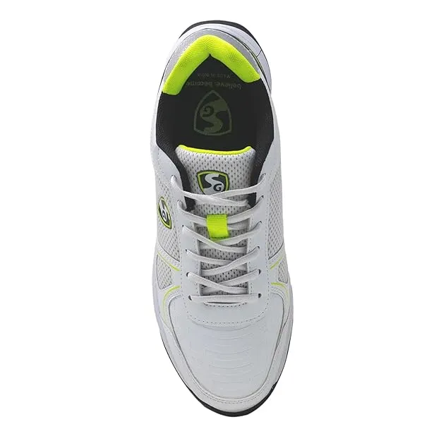 SG Scorer 6.0 Cricket Shoes (White/Black)