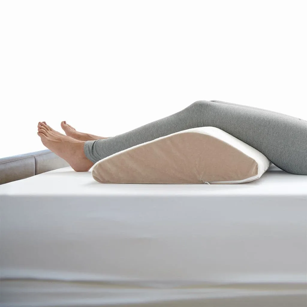 Sloped Knee Lift Wedge Pillow