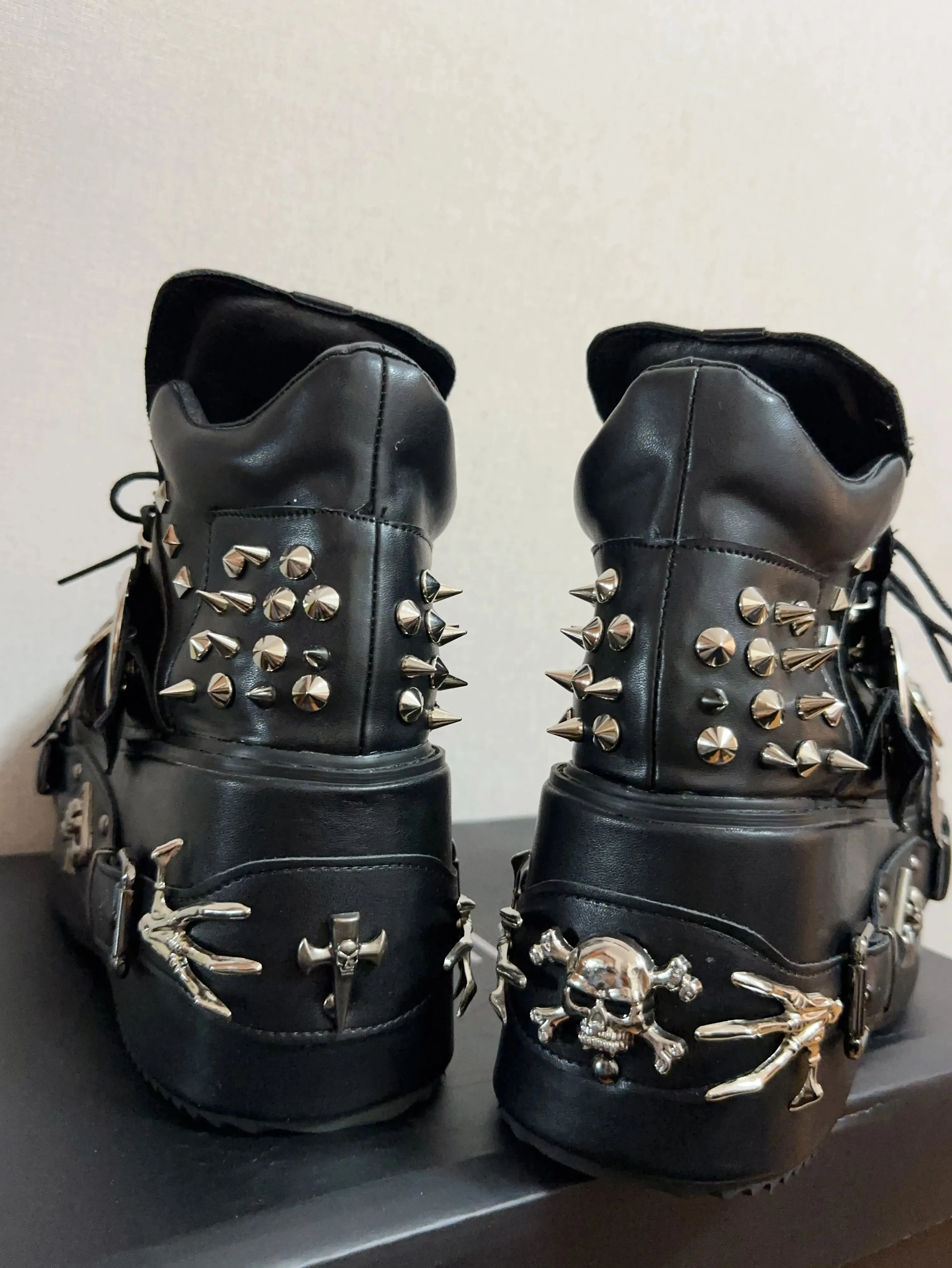 Stunning 8cm Elevated Statement Wedges.