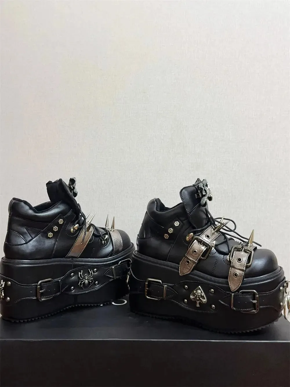 Stunning 8cm Elevated Statement Wedges.