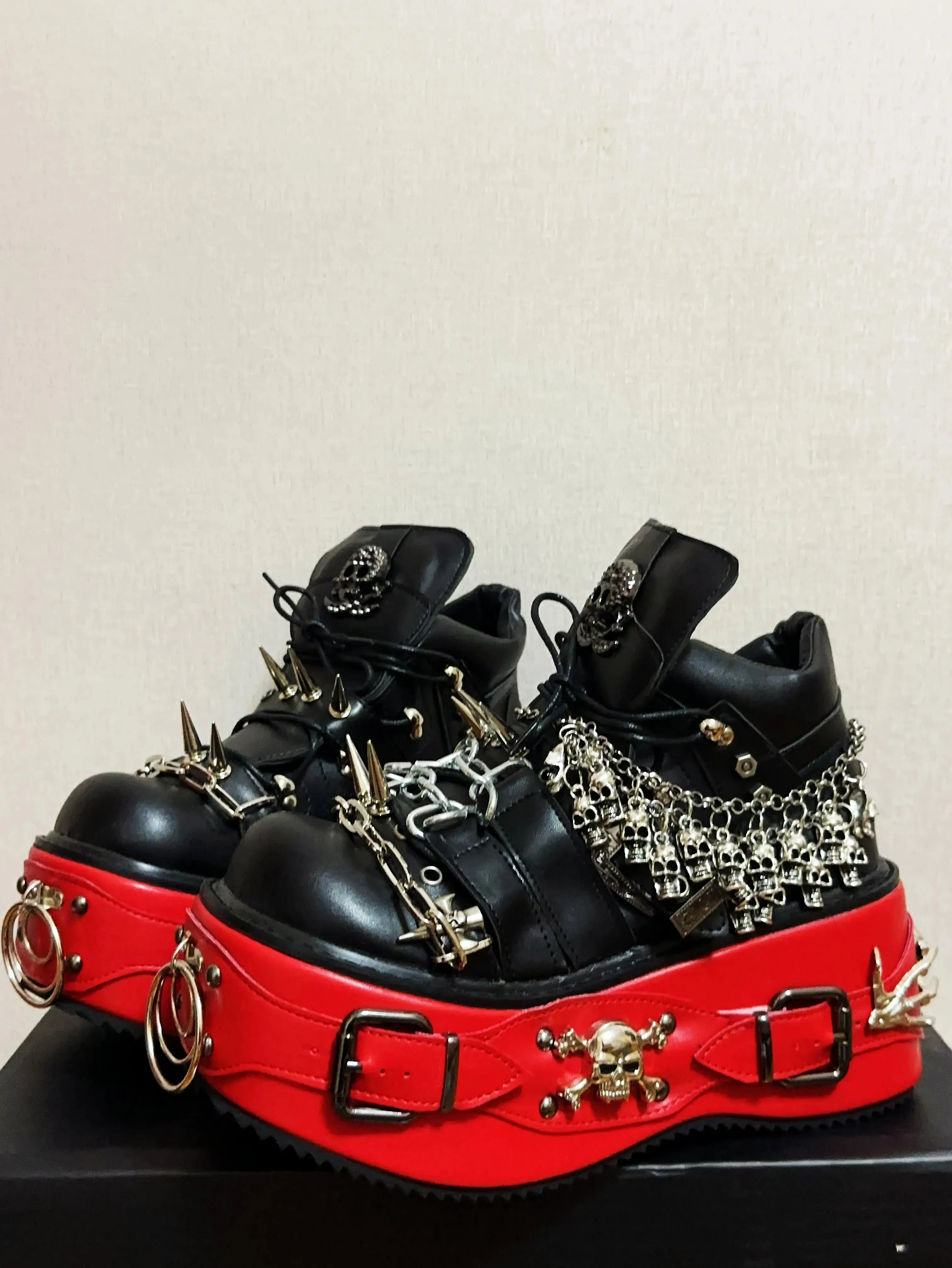 Stunning 8cm Elevated Statement Wedges.