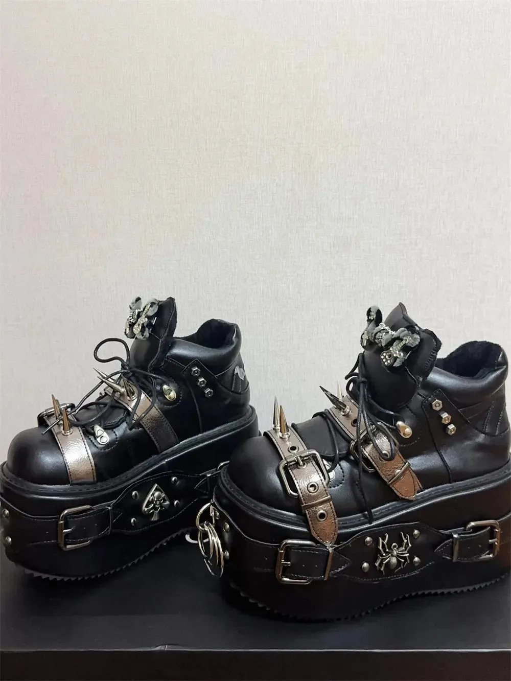 Stunning 8cm Elevated Statement Wedges.