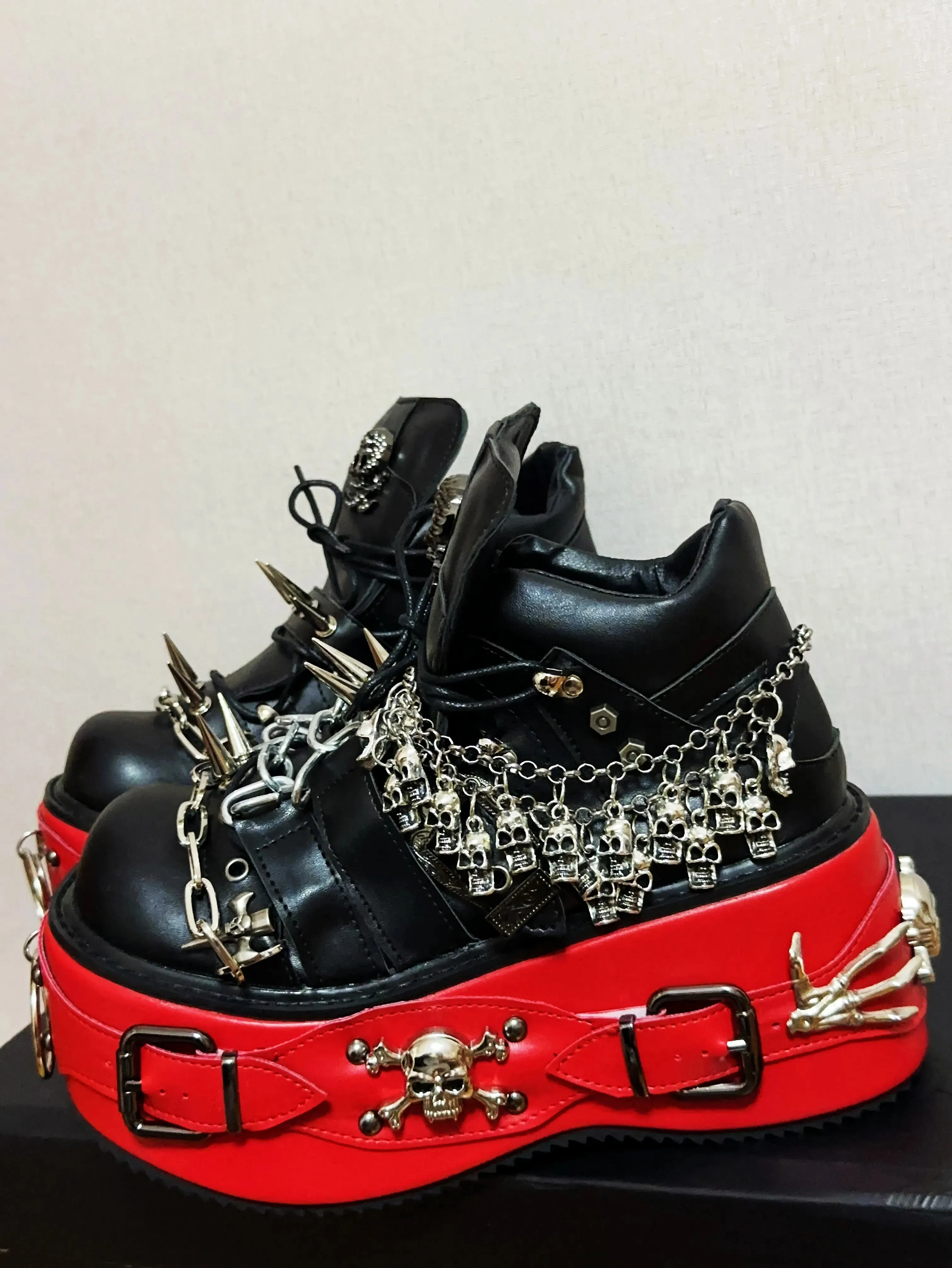 Stunning 8cm Elevated Statement Wedges.