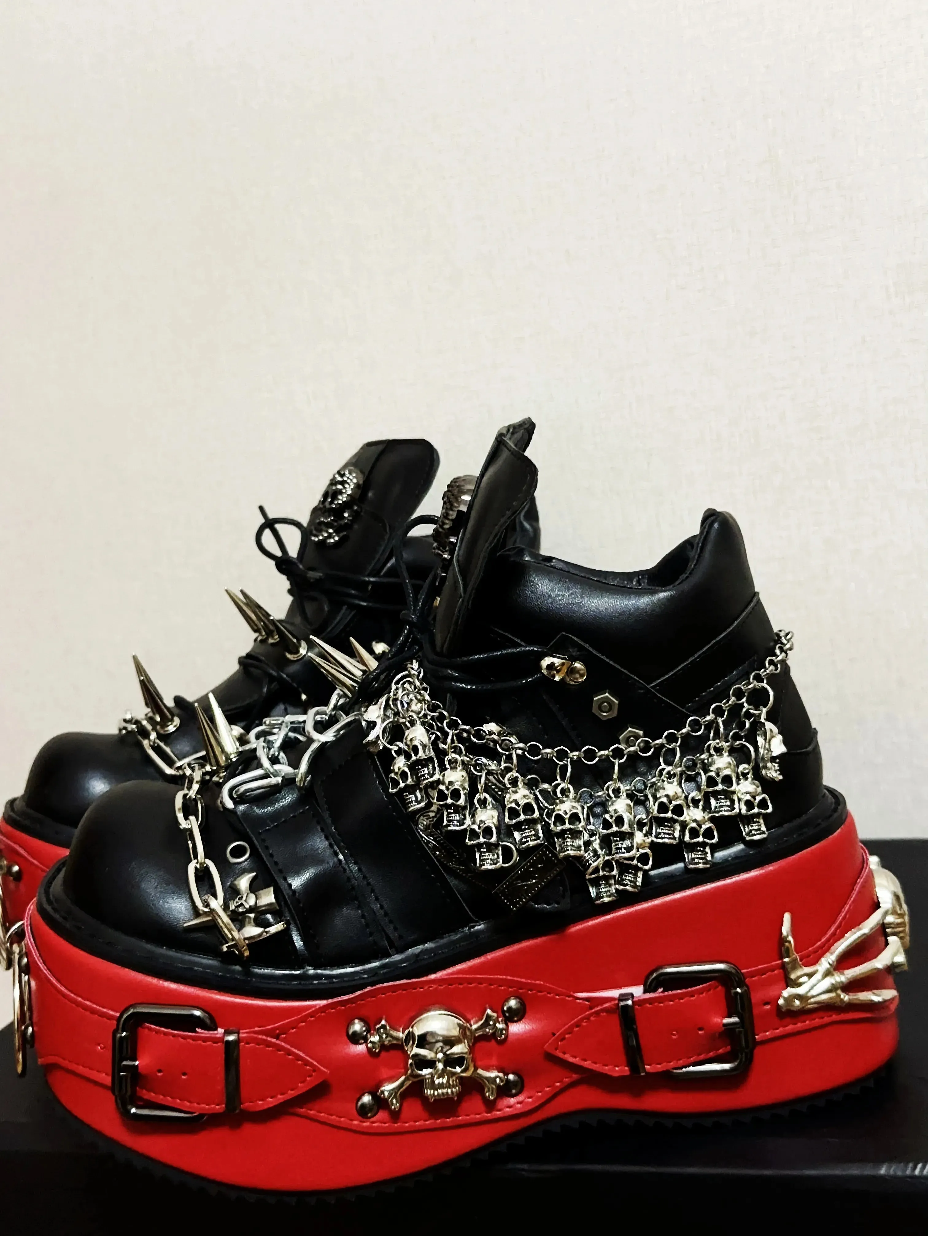 Stunning 8cm Elevated Statement Wedges.