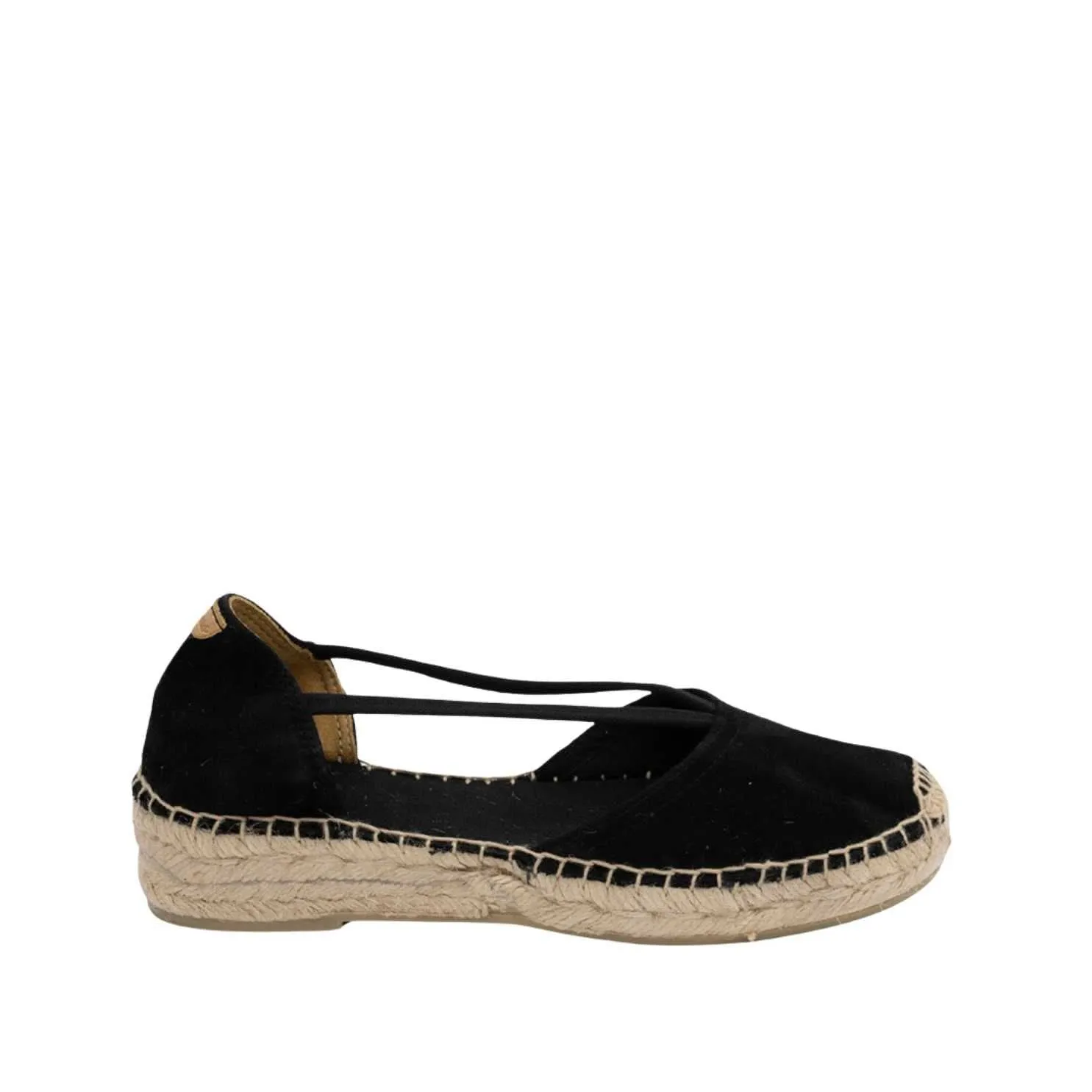 Suede Leather Espadrille for Women - Erla-A