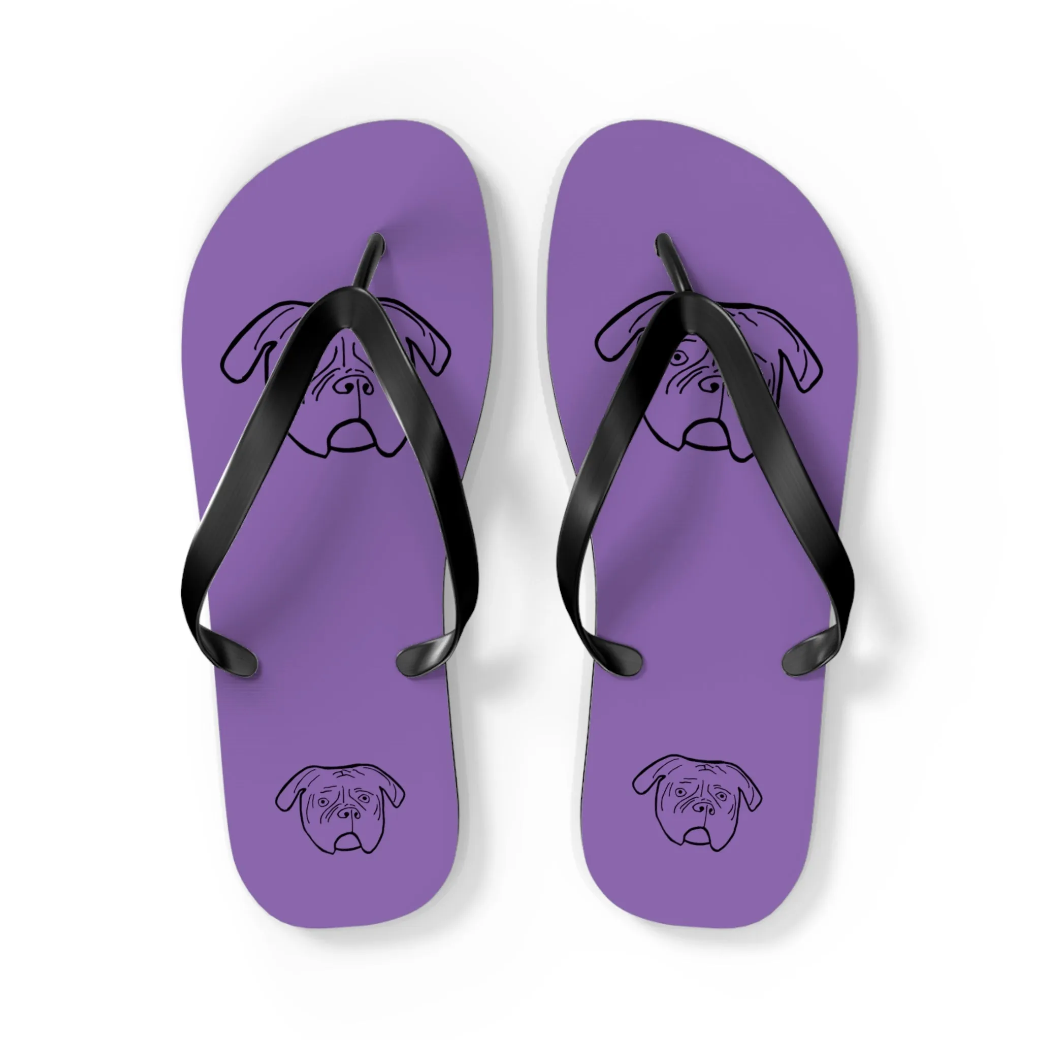 Walter Flip Flops- Purple