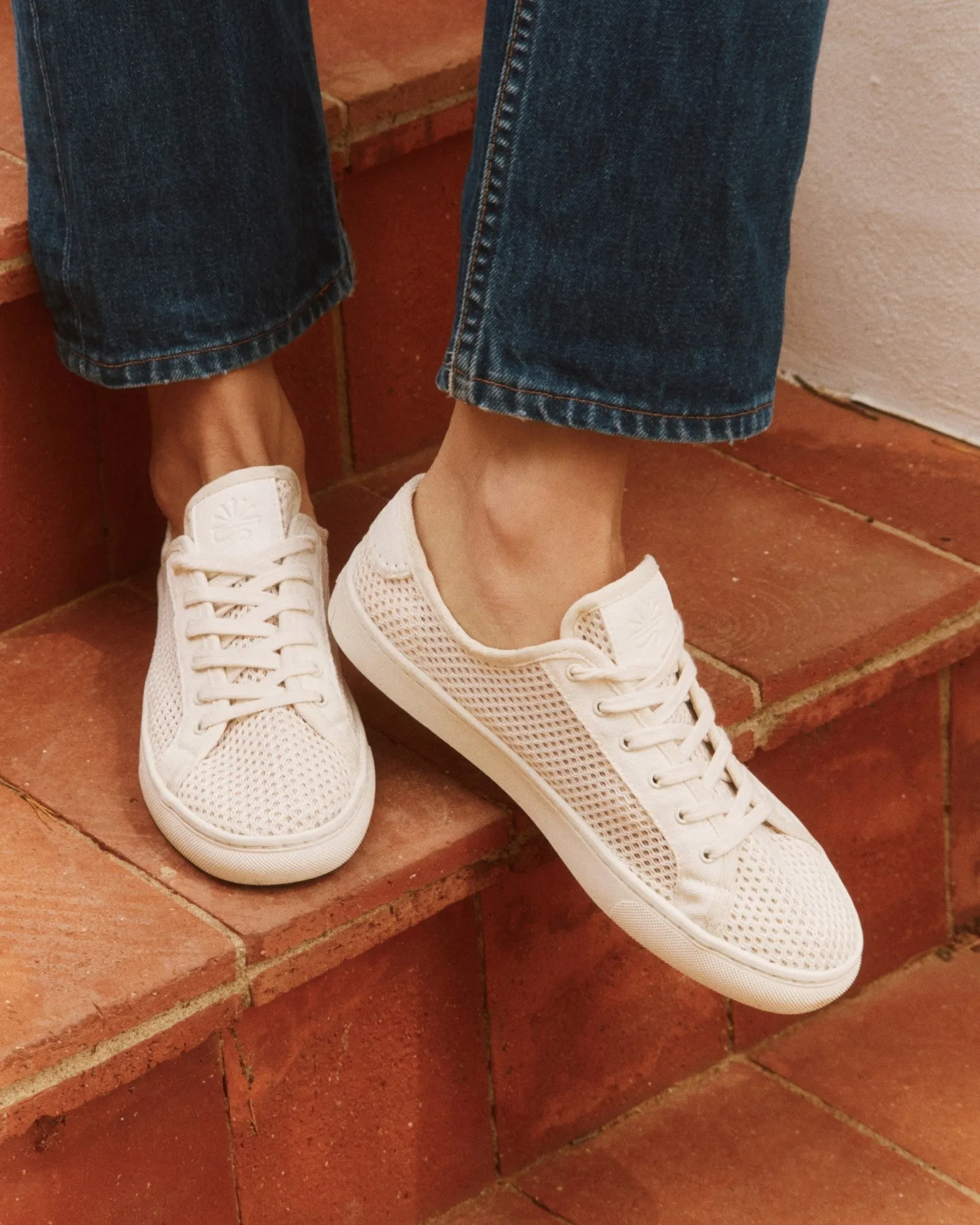 Womens_Sneakers_The Ibiza_Mesh Colors_Sea Salt White
