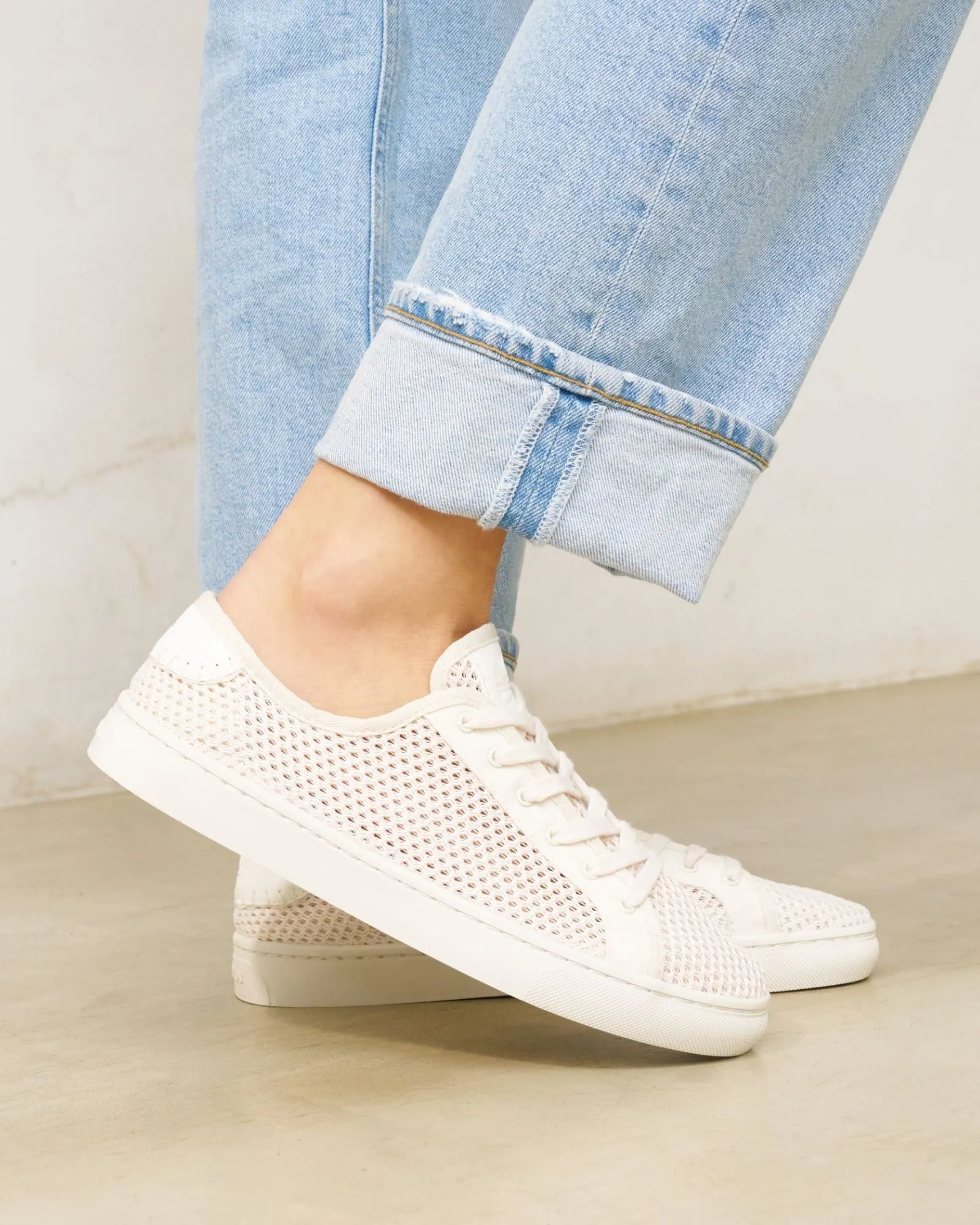 Womens_Sneakers_The Ibiza_Mesh Colors_Sea Salt White