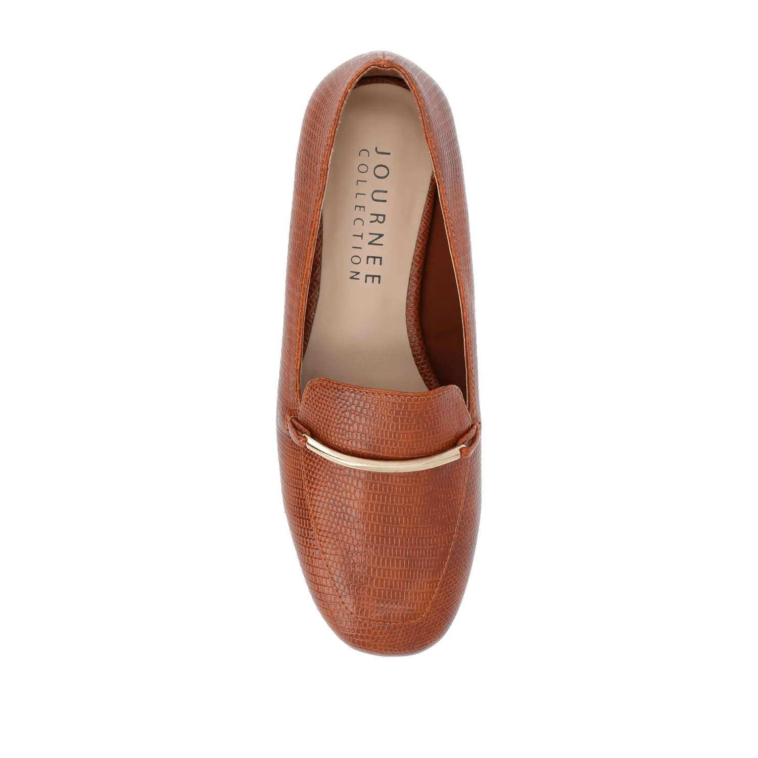 WRENN PRINTED LOAFER FLATS IN WIDE