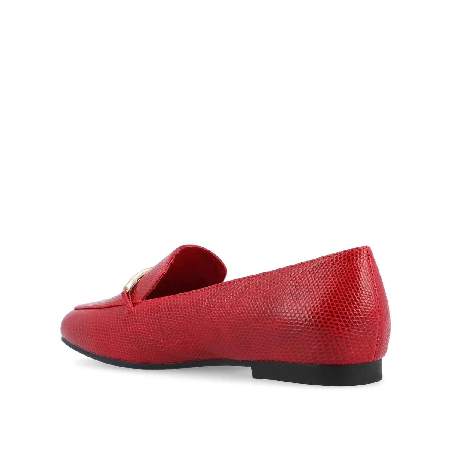 WRENN PRINTED LOAFER FLATS IN WIDE