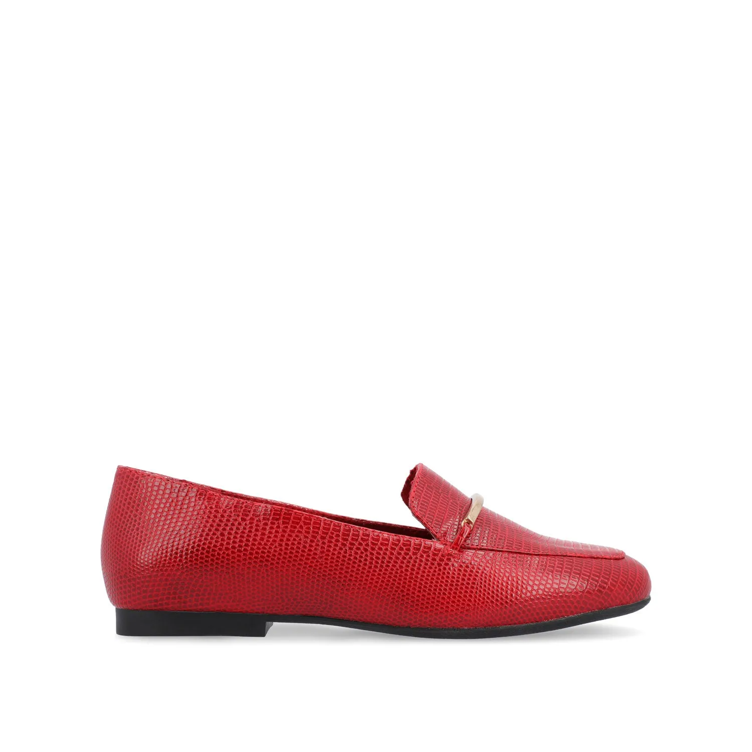 WRENN PRINTED LOAFER FLATS IN WIDE