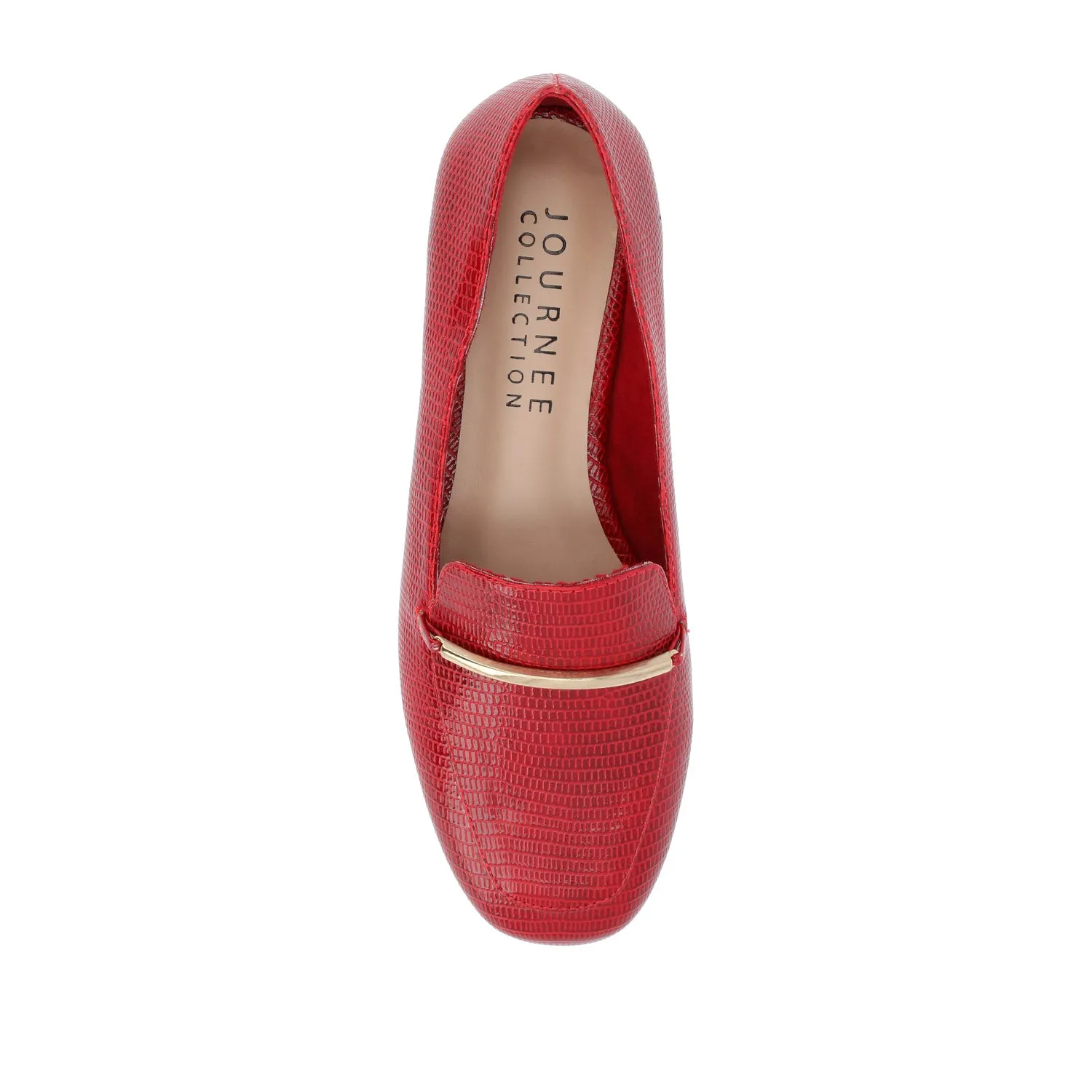 WRENN PRINTED LOAFER FLATS IN WIDE